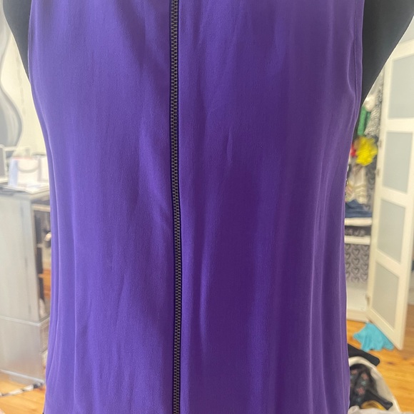 Gorgeous HAND BEADED silk top - Picture 4 of 6